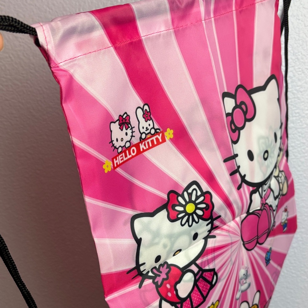 Hello Kitty Radiant Pink Drawstring Bag - Picture 4 of 5